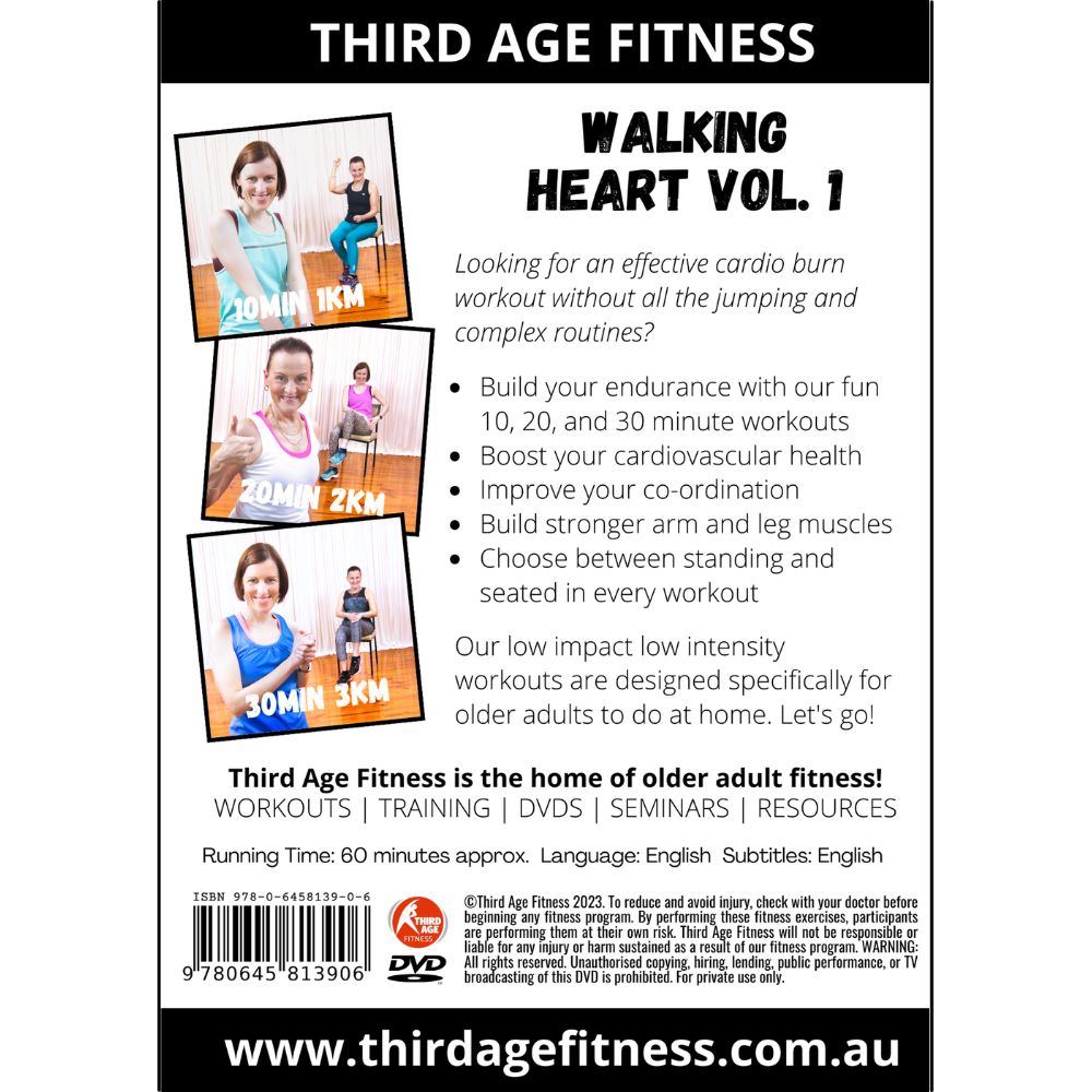 Walking Heart Vol. 1 DVD