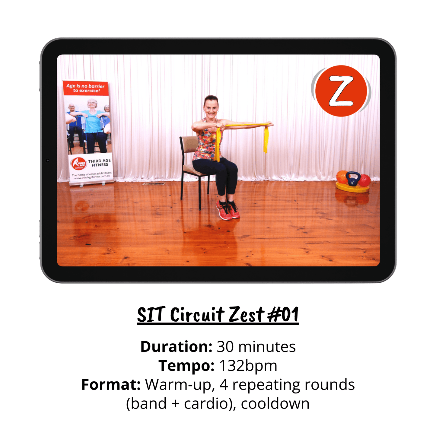Zippy Zest #1 - Band Body Boost Class Plan Pack