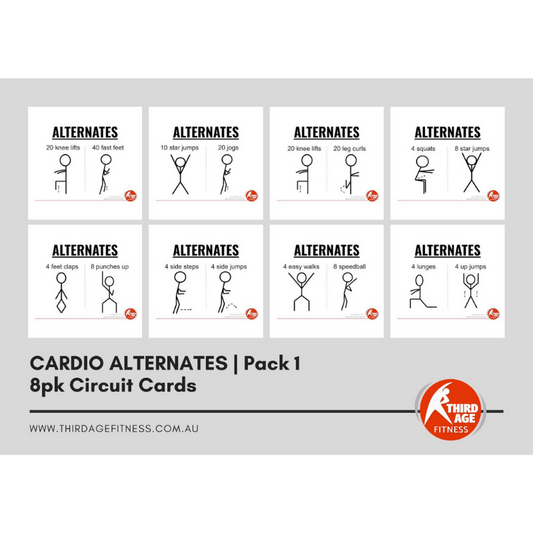 Cardio Alternates Circuit Card Pack #1