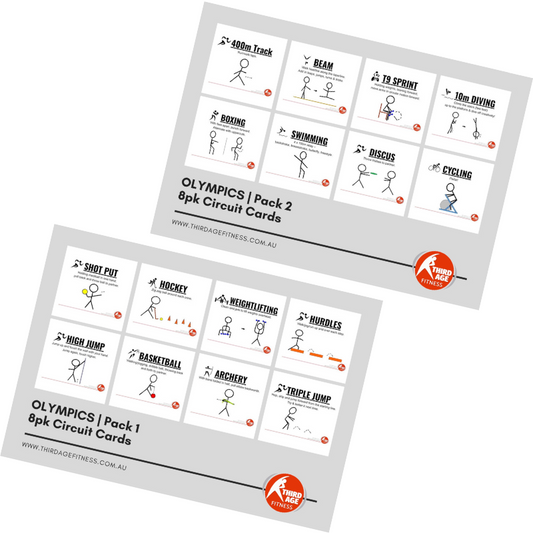 Olympics Circuit Card Combo (Pack #1 & 2)