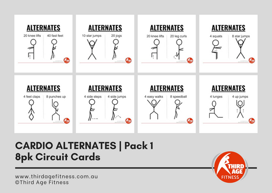 Cardio Alternates Circuit Card Pack #1