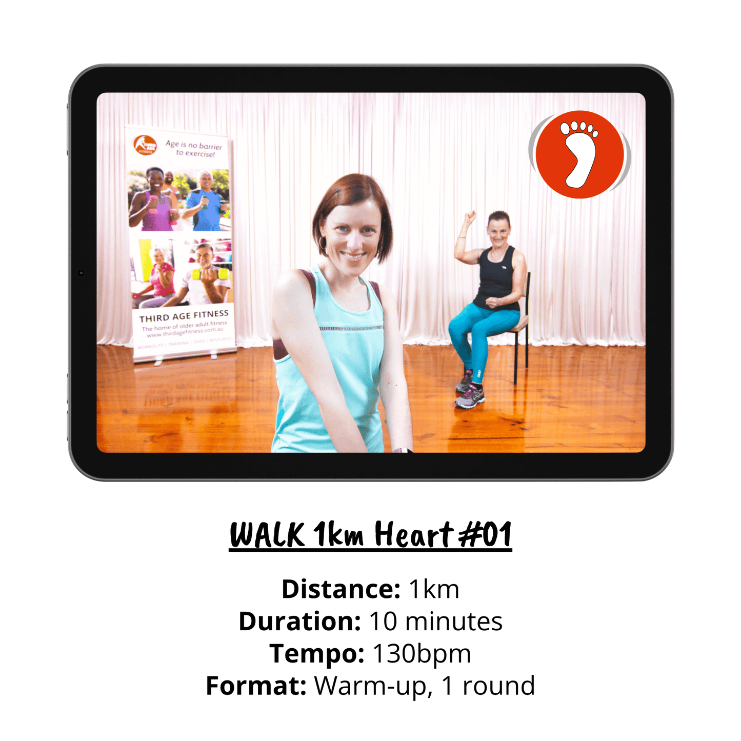 Happy Heart #2 - Walk to Wellness Class Plan Pack