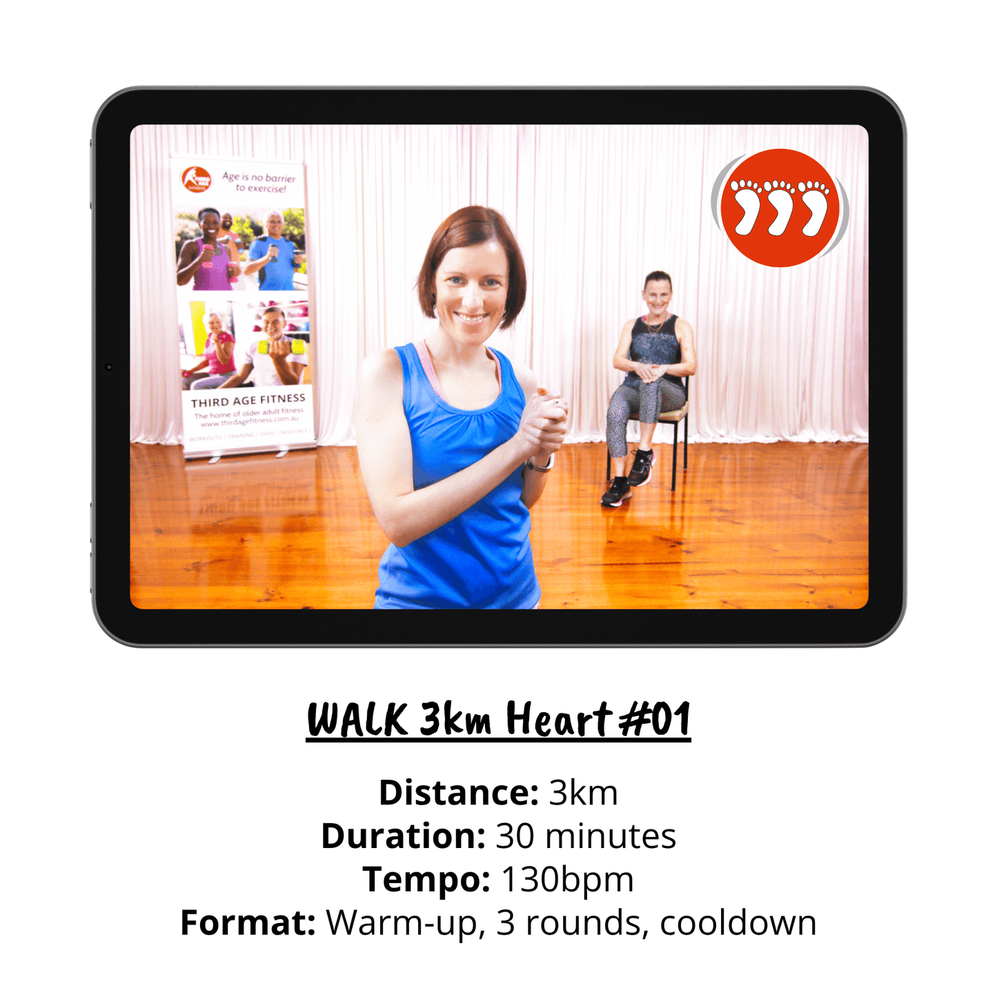 Happy Heart #2 - Walk to Wellness Class Plan Pack