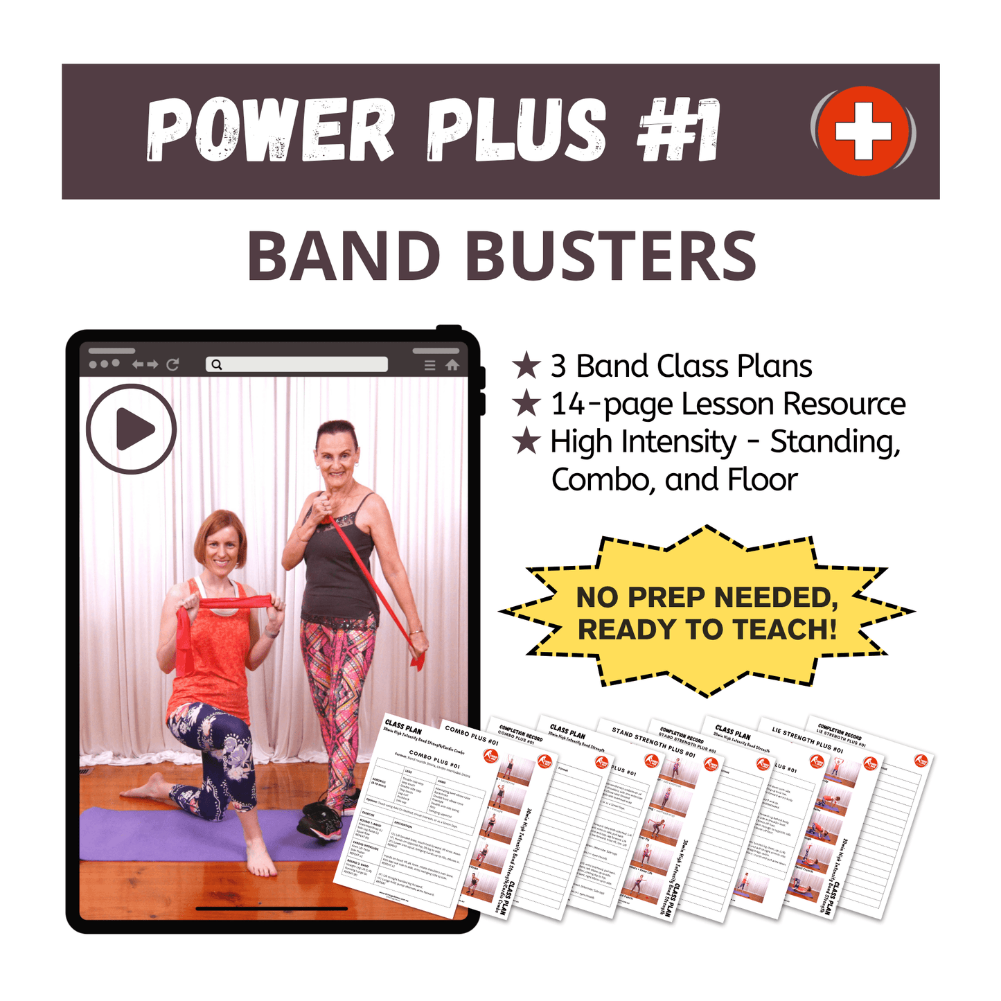 Power Plus #1 - Band Busters Class Plan Pack