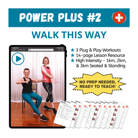 Power Plus #2 - Walk This Way Class Plan Pack