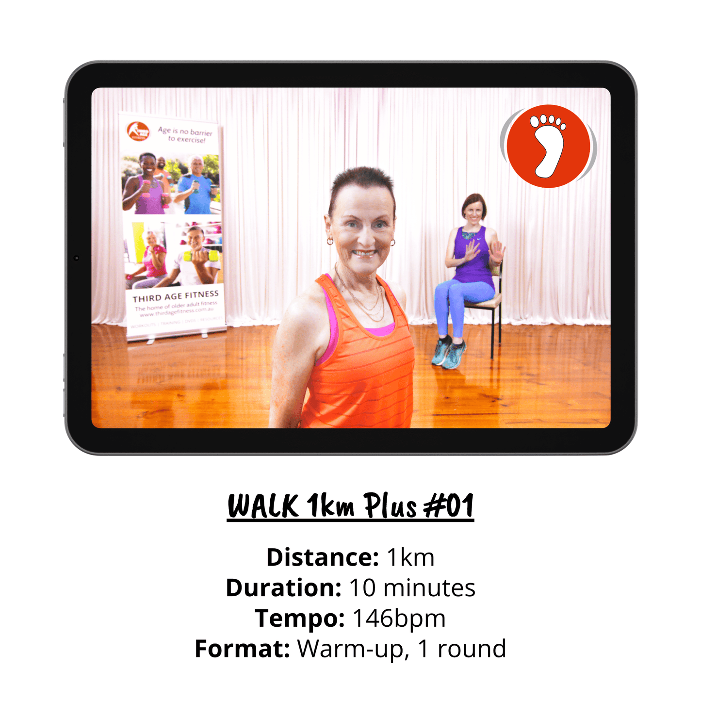 Power Plus #2 - Walk This Way Class Plan Pack