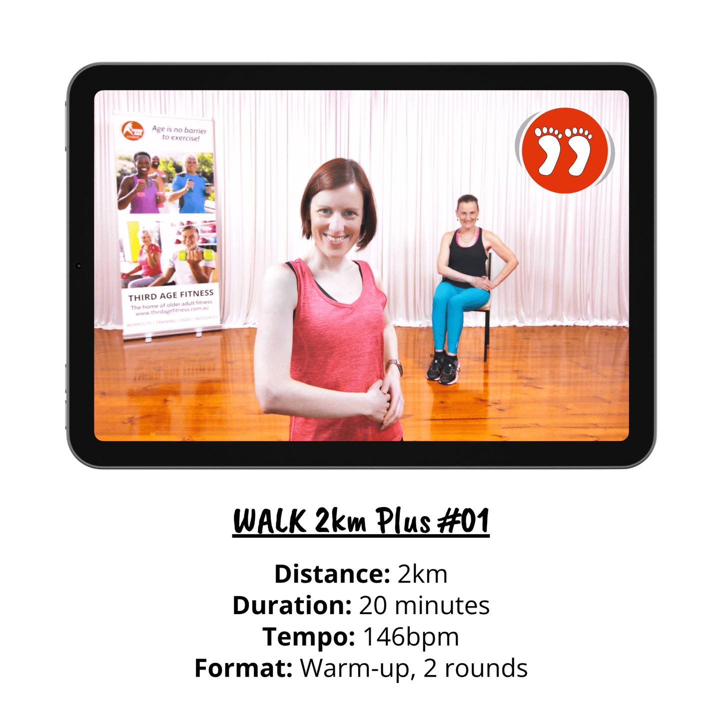 Power Plus #2 - Walk This Way Class Plan Pack