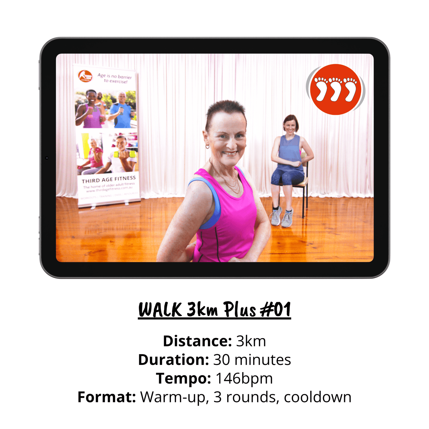 Power Plus #2 - Walk This Way Class Plan Pack
