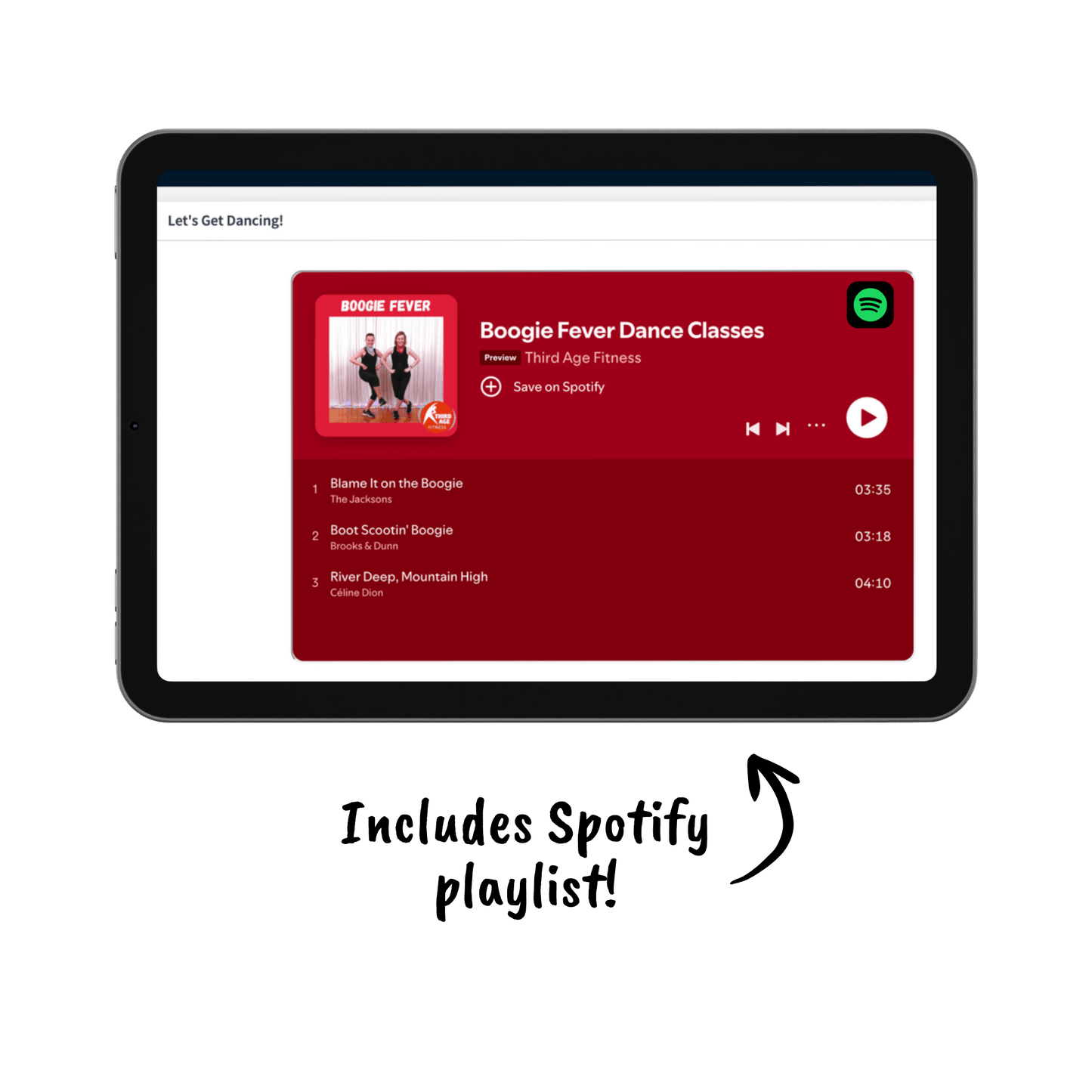 Vitality Vibes #1: Boogie Fever Dance Plan Pack