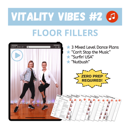 Vitality Vibes #2 - Floor Fillers Class Plan Pack