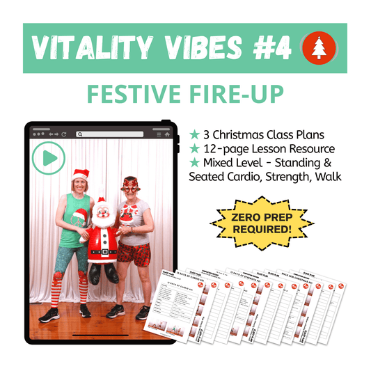 Vitality Vibes #4 - Festive Fire-Up Class Plan Pack