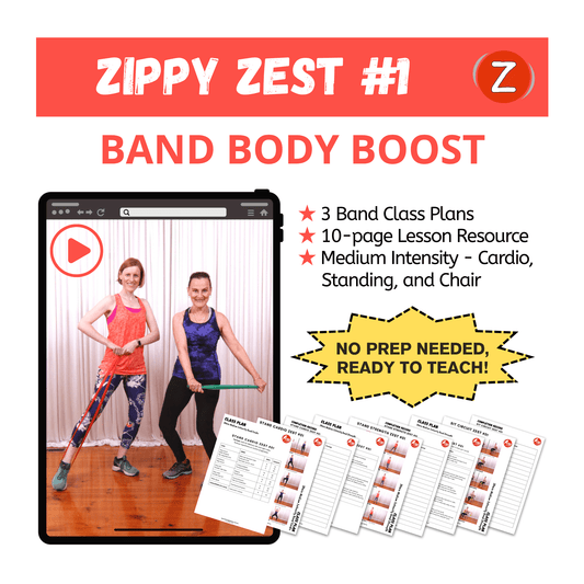 Zippy Zest #1 - Band Body Boost Class Plan Pack