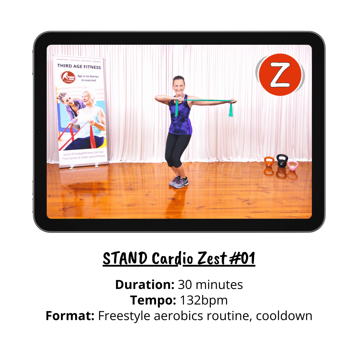 Zippy Zest #1 - Band Body Boost Class Plan Pack