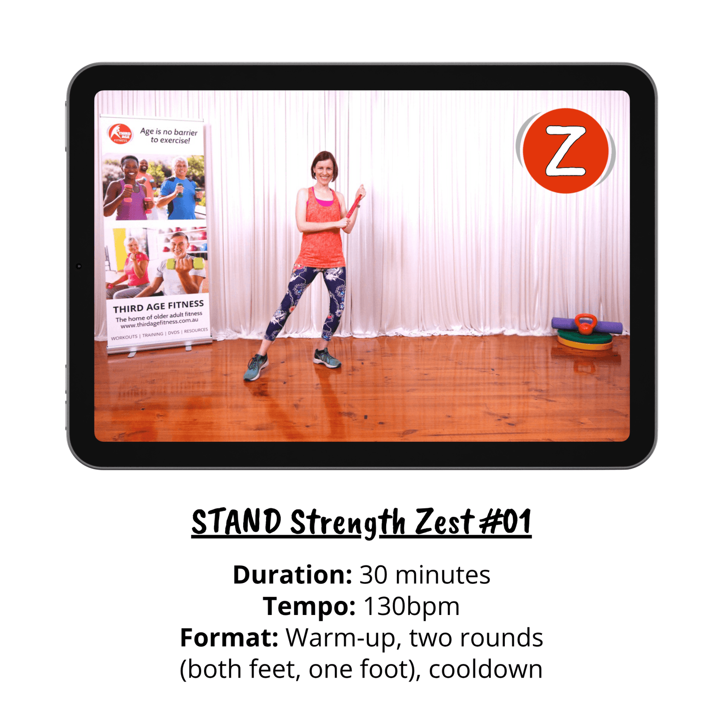 Zippy Zest #1 - Band Body Boost Class Plan Pack