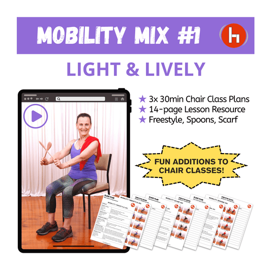 Mobility Mix #1 - Light & Lively Class Plan Pack