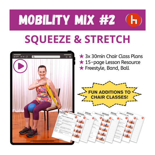 Mobility Mix #2 - Squeeze & Stretch Class Plan Pack