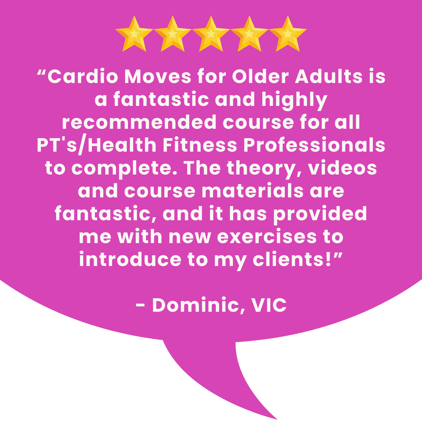 Cardio Moves for Older Adults