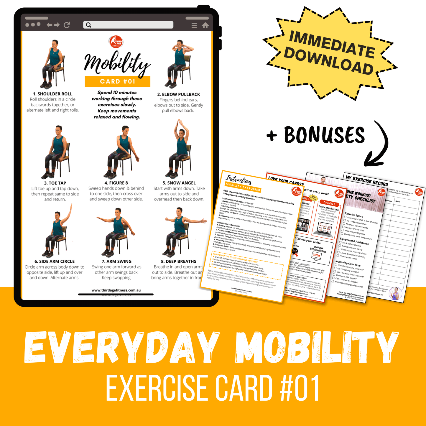 Everyday Mobility Exercise Card #01