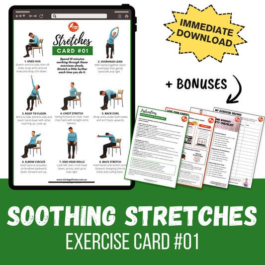 Soothing Stretches Exercise Card #01