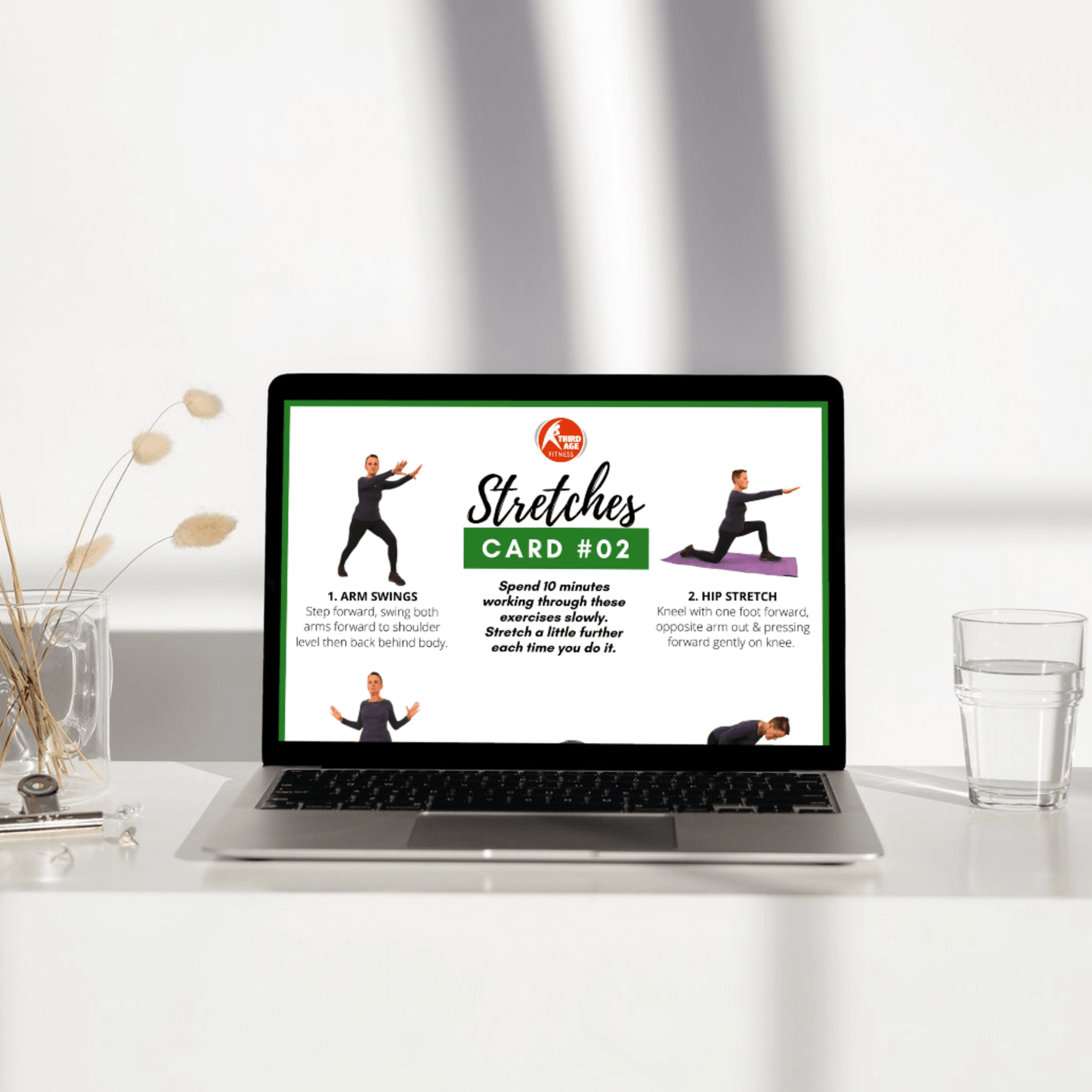 Soothing Stretches Exercise Card #02