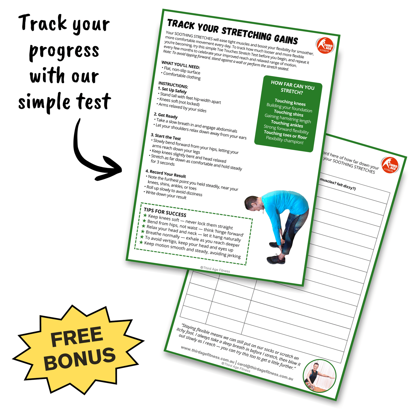 Soothing Stretches Card Combo #01