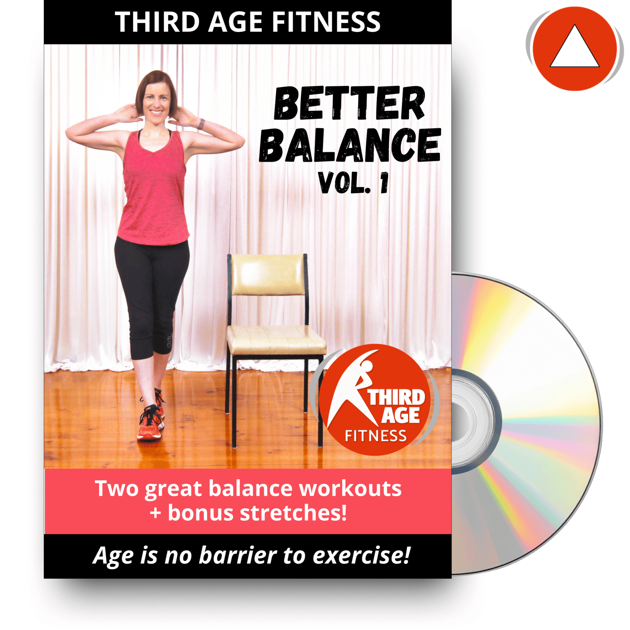 Better Balance Vol. 1 - Home exercise DVD for seniors – Third Age Fitness