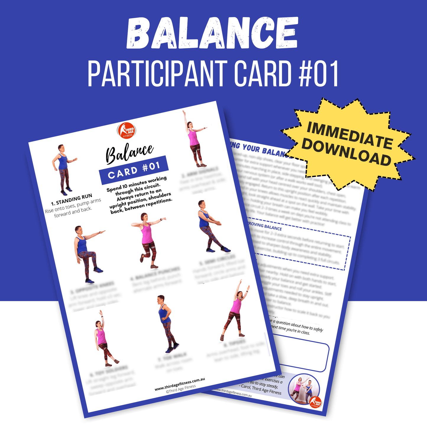 Participant Card: Balance #01