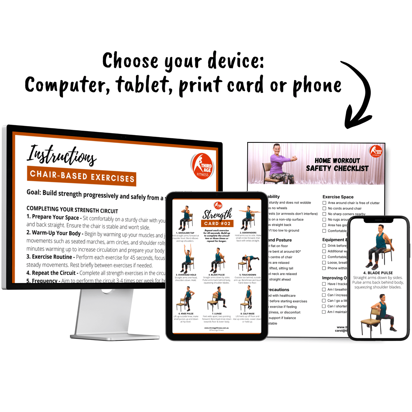 Building Strength Exercise Card #02