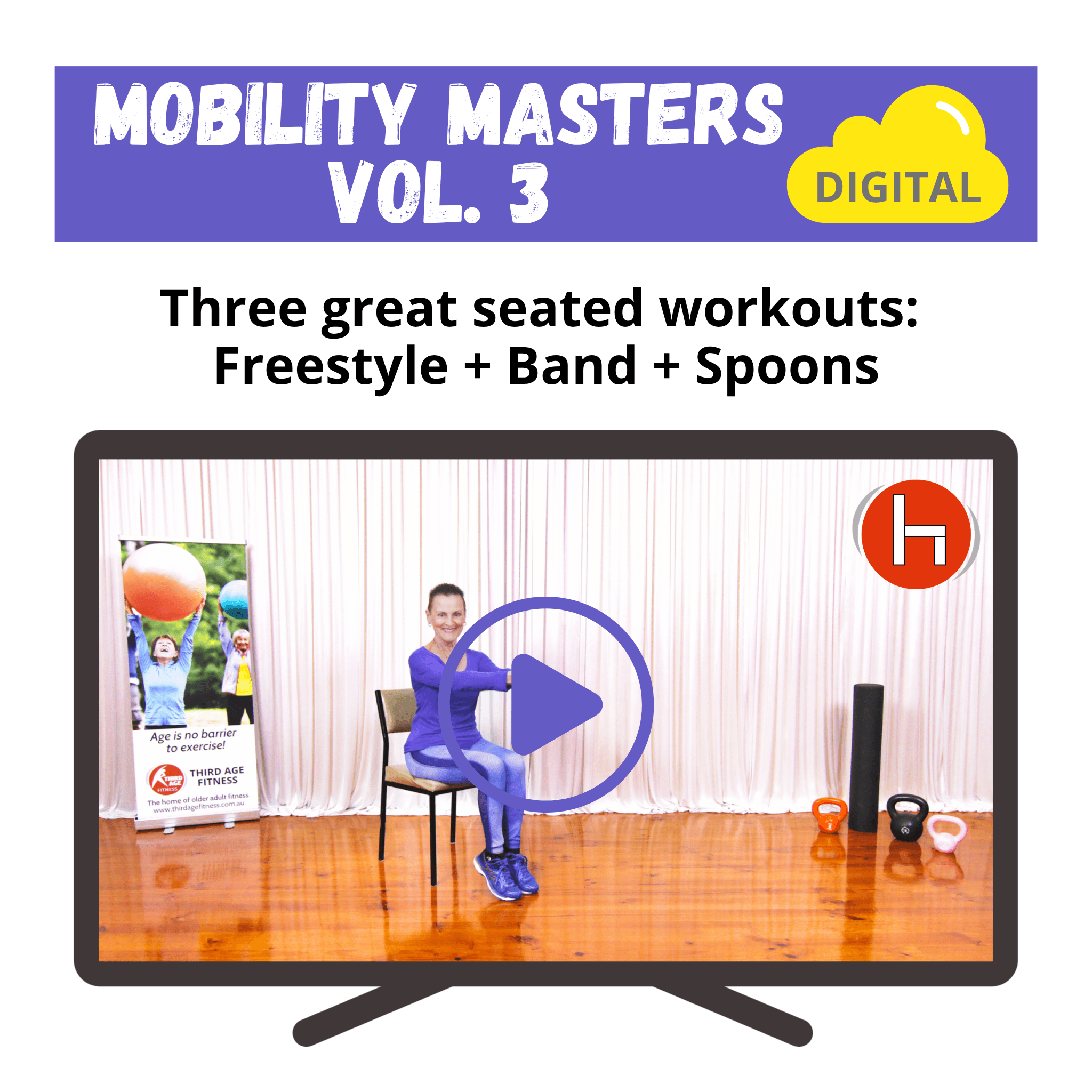Mobility Masters Vol. 3 Workout Pack – Third Age Fitness