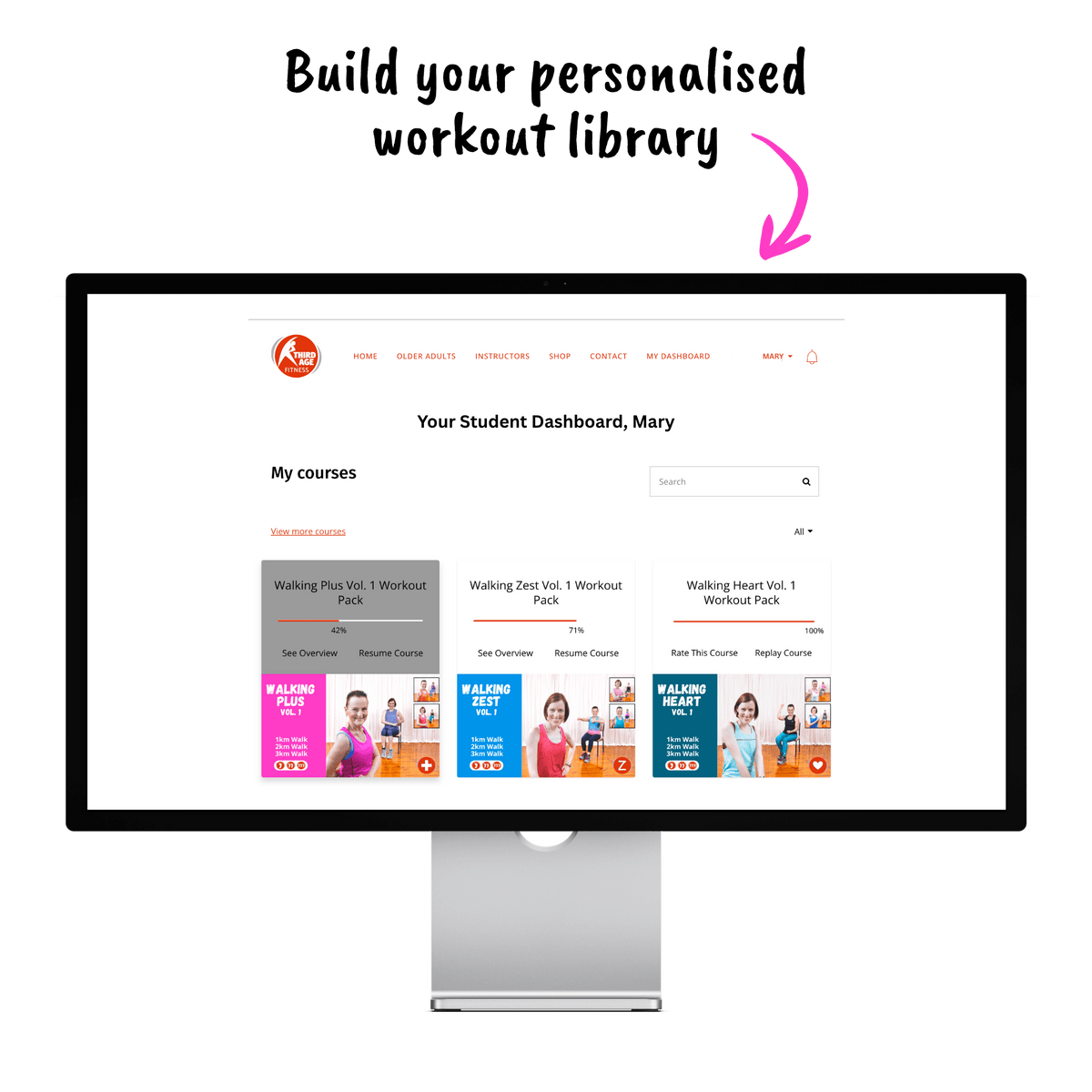 Walking Plus Vol. 1 Workout Pack