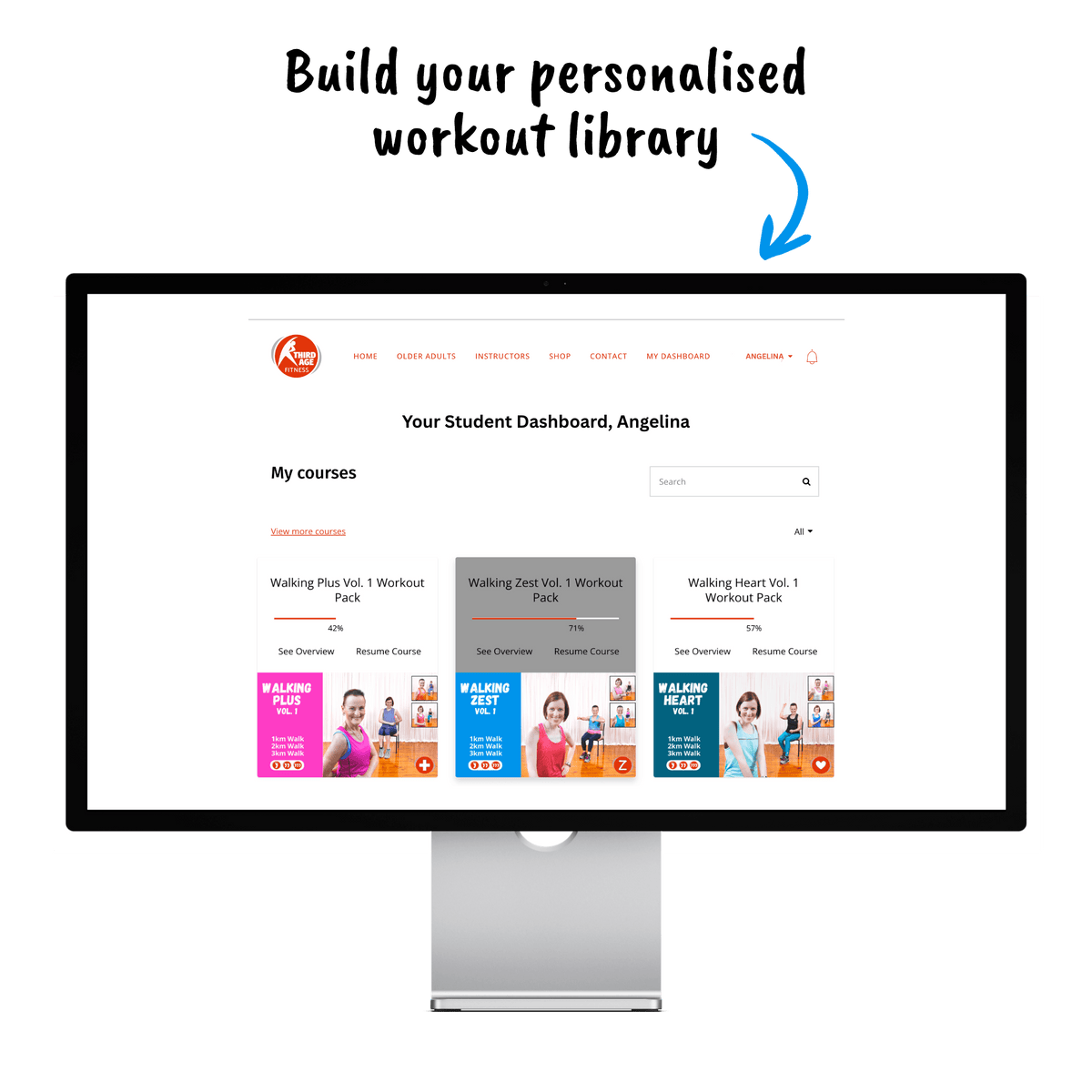 Walking Zest Vol. 1 Digital Workout Pack